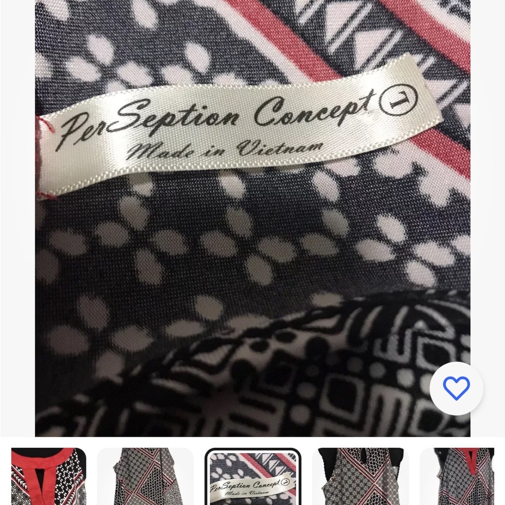 Large size Perseption concept blouse - Picture 7 of 13